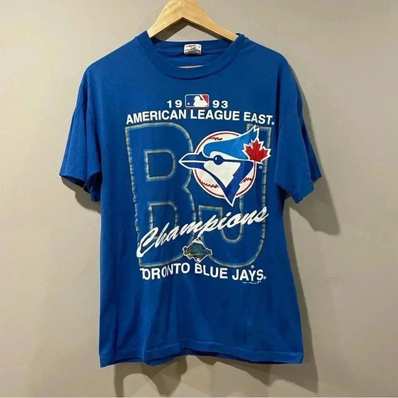 Vintage Other - Toronto Blue Jays 93’ American League Champions T-Shirt -  Single Stitch